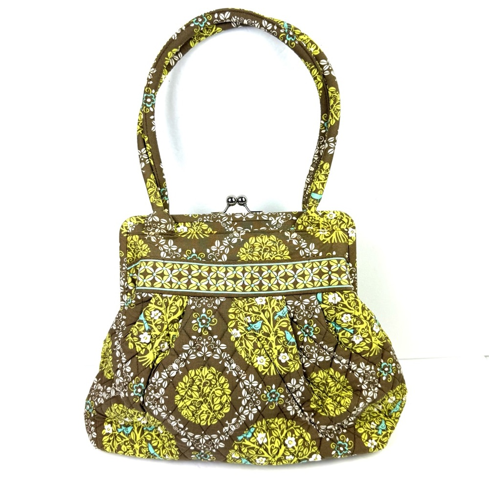 Vera Bradley Alice Sittin in a Tree Handbag Kiss Lock‎ Shoulder Bag Brand New